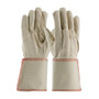 Protective Industrial Products PIP® 90-910GA Premium Grade Cotton Canvas Single Palm Glove - Plasticized Gauntlet Cuff 