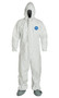  Dupont 251-TY122SWHXL0025VP - Coverall - Tyvek 400 - Xl - White - Hood/Boots - Elastic Wrst/Ankl - VP 