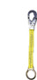  Guardian 1121 - Restraint Lanyards - Guardian Fall Protection - 18" Single Leg Extension Lanyard with Snaphook 