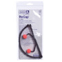 Safety Services, Inc. PERCAP - Polyurethane Banded Earplugs - Black/Orange 