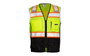  Kishigo Safety Vest - 1515 - Black Series - Lime - Class 2 - Type R 