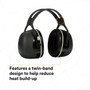 3M Personal Safety Division 3M PELTOR X5A Over-the-Head Earmuffs - 10/Case 