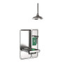 Haws® 8356WCC AXION® MSR Barrier Free Recessed Shower and Eye/Face Wash 