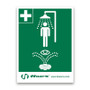  Haws® SP178LG Large Shower/Eyewash Sign 