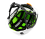 Inside of the Studson SHK-2 safety helmet showing the KOROYD welded-tube liner and adjustable head cradle