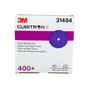 3M Cubitron II 31484 Hookit Clean Sanding Disc 737U - 6 in - 400+ - 50 Discs/Carton