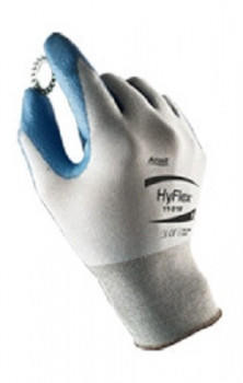 Ansell Cut Resist Glove 1131810 HyFlex Grey Uncoated A2 Knit