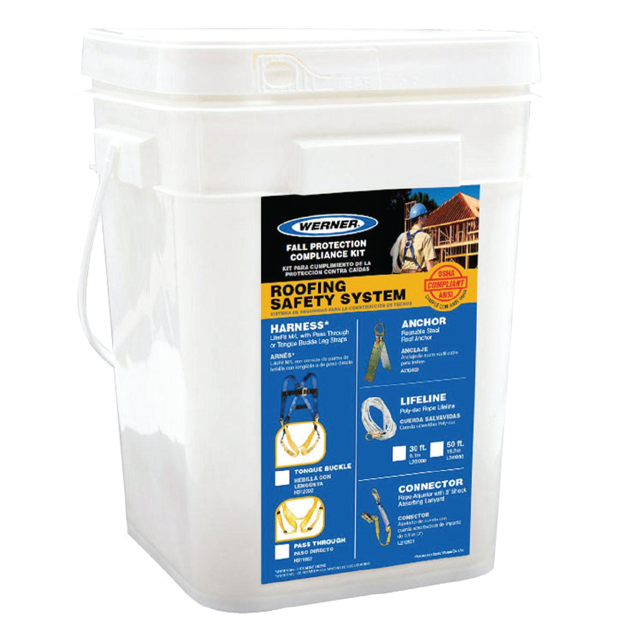All-in-One Fall Protection Safety Kit