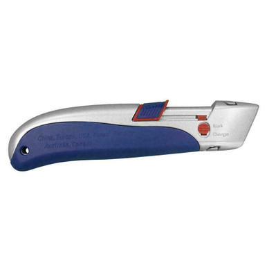 ICT SC85 Self-Retracting Safety Knife - Professional Quality - Level 3 -  Ergonomic Grip - Heavy Duty