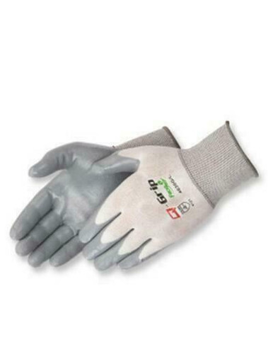 Liberty F4650 Nylon Shell Nitrile Palm G-Grip Work Glove