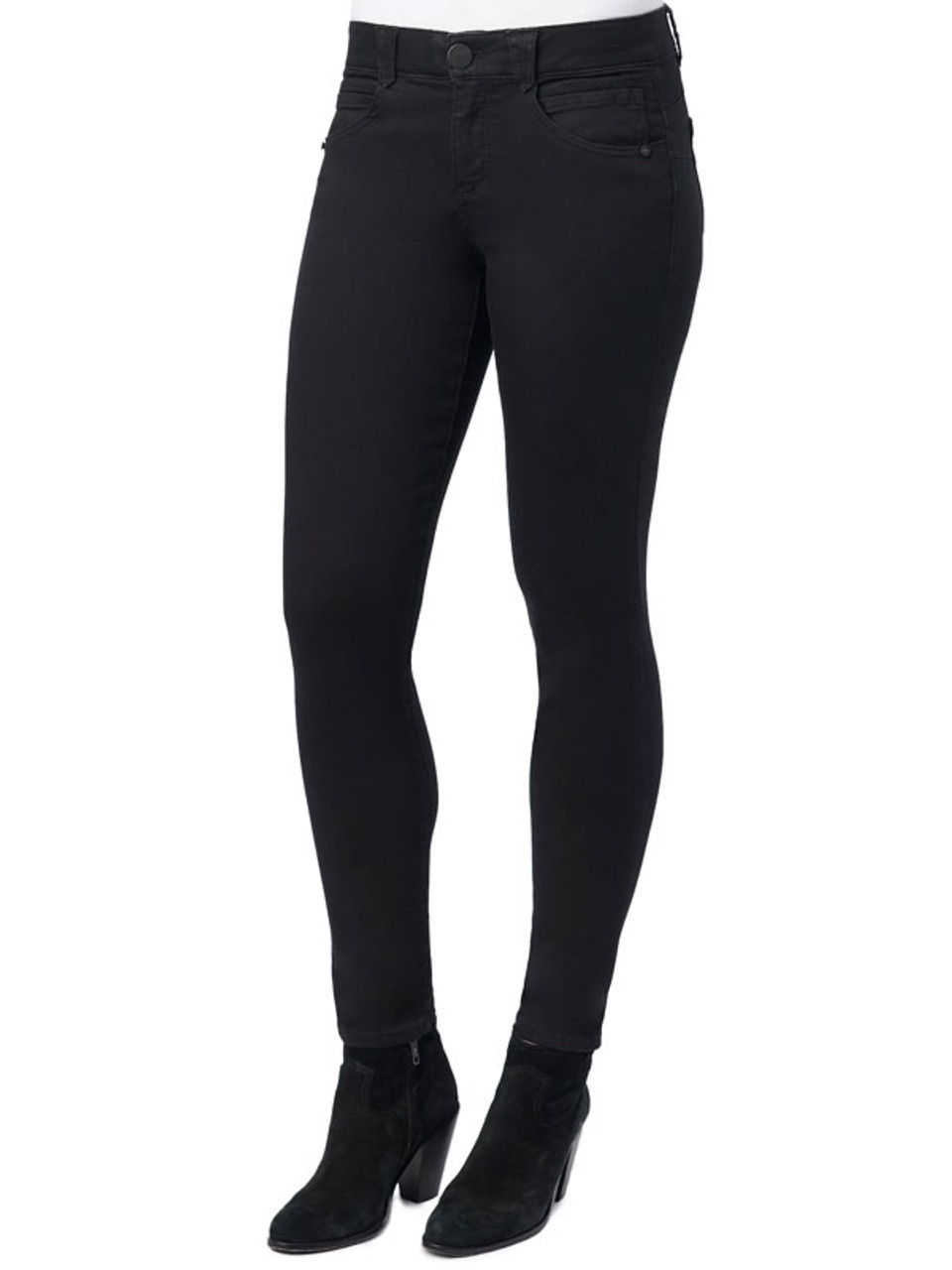 next black jeggings petite