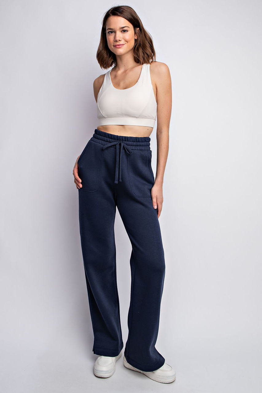 PANT *PLUS* FRENCH TERRY STRAIGHT - Four Seasons