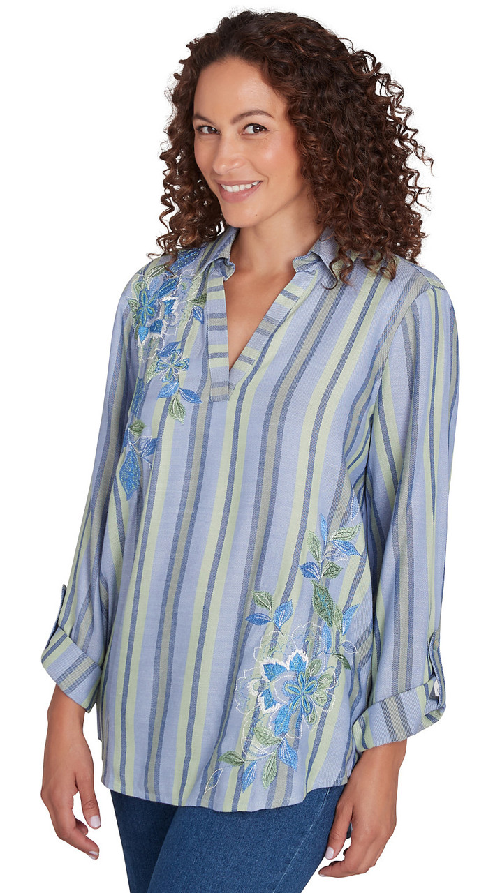 DARK CHAMBRAY MULTI