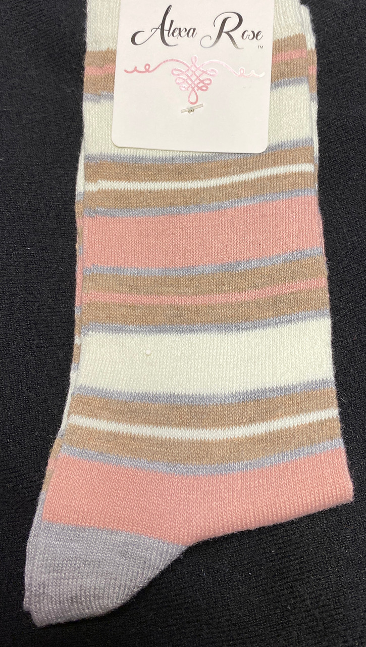 TAN/WHITE/PINK