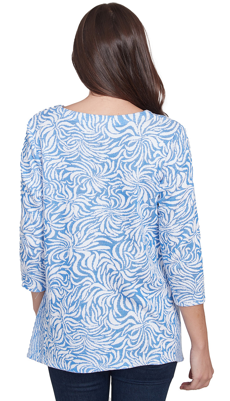 AZURE/WHITE