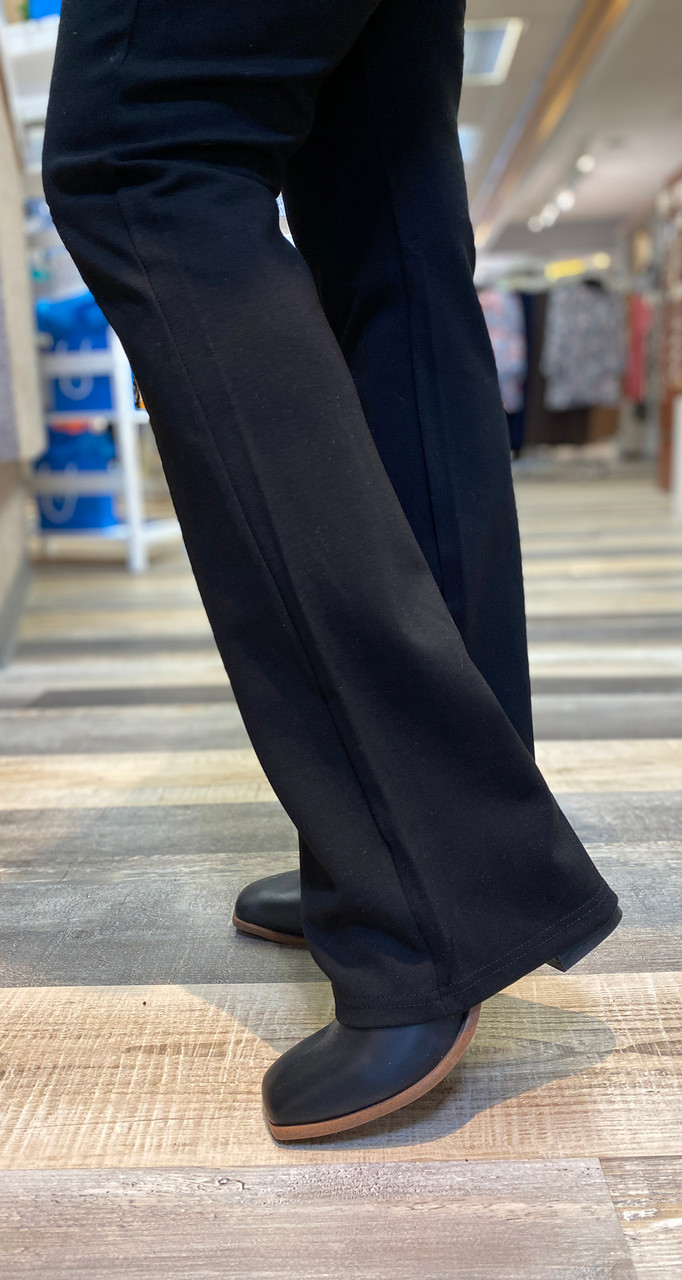 PANT *MISSY* BLACK PULL ON W/POCKETS