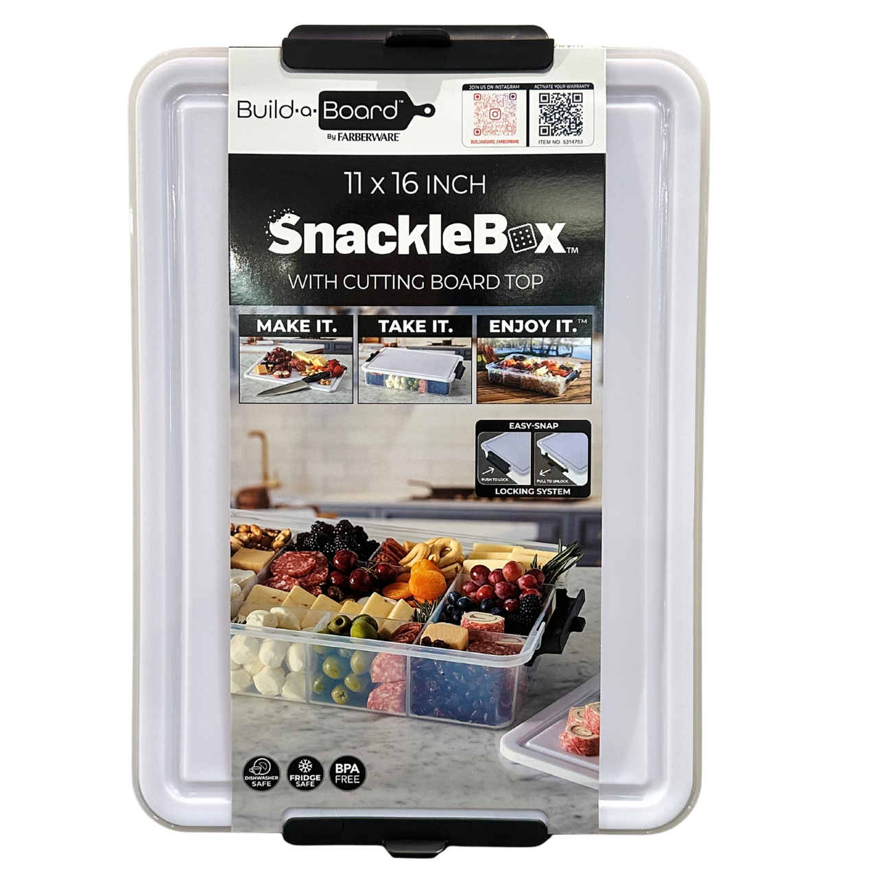 PP 11X16 SNACKLEBOX