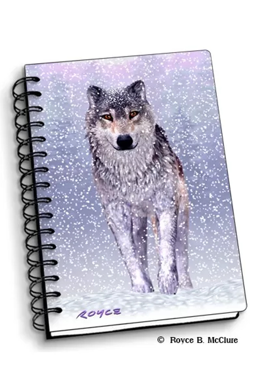 SNOW WOLF NOTEBK