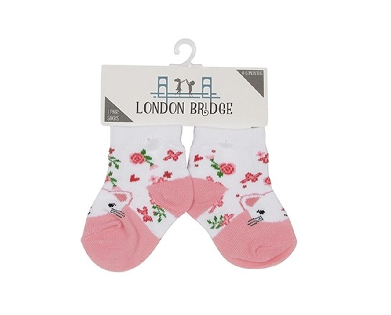 FLORAMINA KITTY SOCKS
