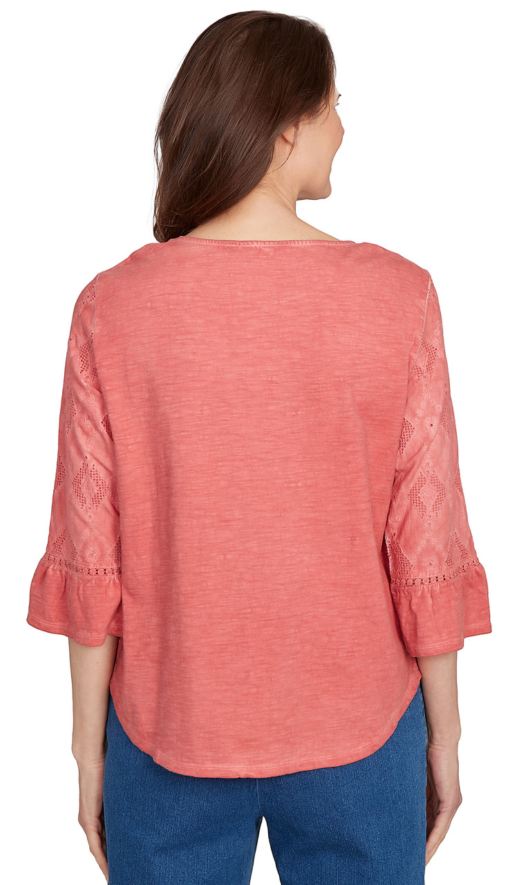TOP *MISSY* SPICE SPLICED DIAMOND SOLID