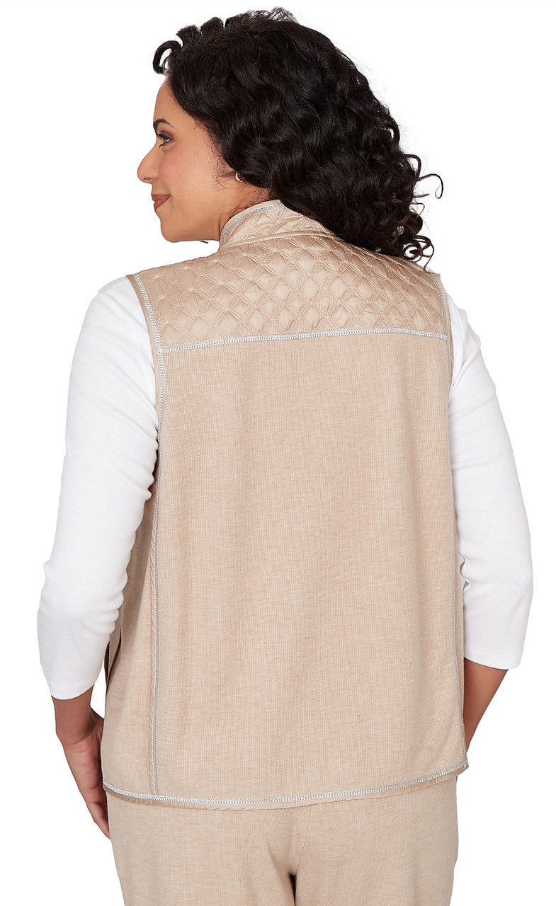 VEST *MISSY* FAWN QUILT