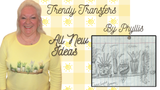 All Ideas are Welcome - Ask Phyllis! Transfers for Distinct Tees! #boutique #smallbusiness