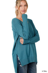 Slouchy, oversized and trendy sweater from Zenana