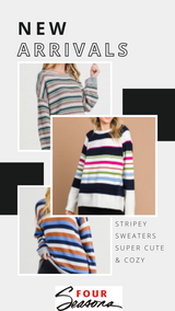 Stripey Sweaters from Cotton Bleu