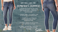 Democracy Skimmer Jeans in Missy, Petite & Plus sizes