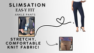 Slimsation Ankle Pants in Missy, Petite & Plus sizes