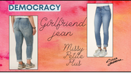 Girlfriend Jeans from Democracy - relaxed fit, light wash - easy breezy denim in Missy, Petite & Plus Sizes