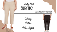 Ruby Rd Silky Tech Ankle Pant - the best fabric!