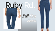 Ruby Rd Pull On Trouser Denim - a best seller
