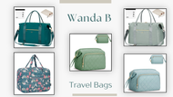 NEW Wanda B Travel Bags! #bag #travel