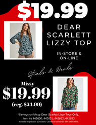$19.99 Best Selling Style in 4 new colors from Dear Scarlett - limited time offer