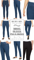 Mature Jeans from Ruby Rd in Missy, Petite & Plus sizes