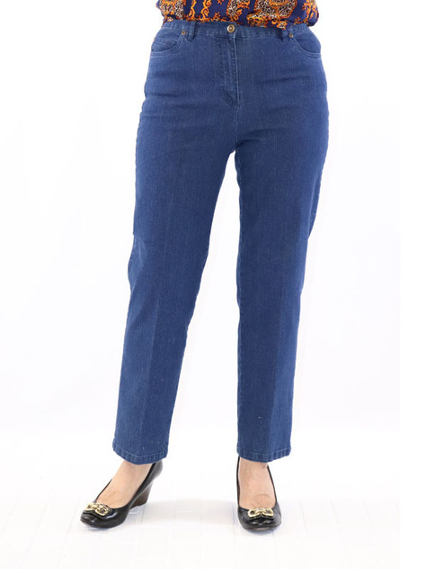 Straight Leg Denim Pant