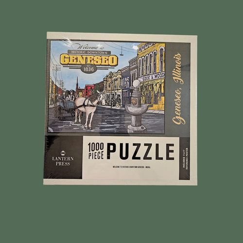 PUZZLE- GENESEO MURAL PUZZLE- GENESEO MURAL