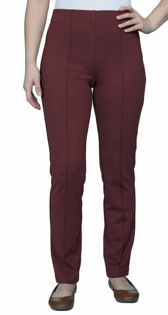 PANT *MISSY* P/O SOLID PONTE LGGNG 30 - Four Seasons