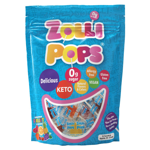 ZOLLIPOPS 5.2OZ VARIETY POUCH ZOLLIPOPS 5.2OZ VARIETY POUCH