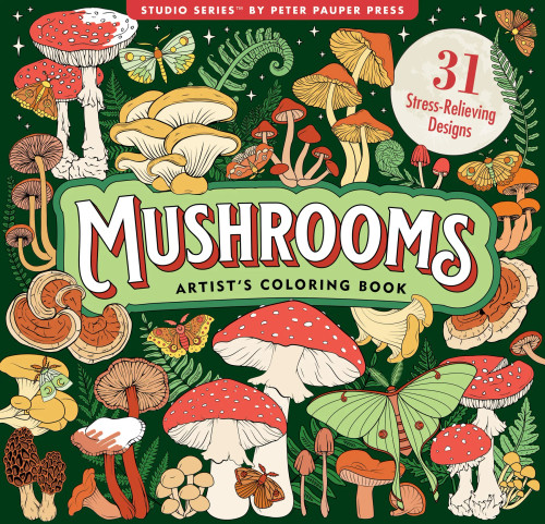 MUSHROOM COLORNG BOOK MUSHROOM COLORNG BOOK