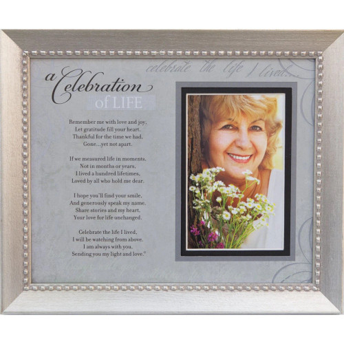 CEL OF LIFE PHOTO FRAME SLVR CEL OF LIFE PHOTO FRAME SLVR