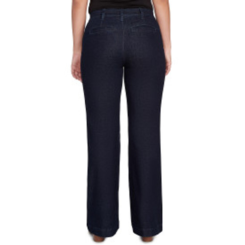 PANT *MISSY*  SEAM FRONT DENIM 31.5"