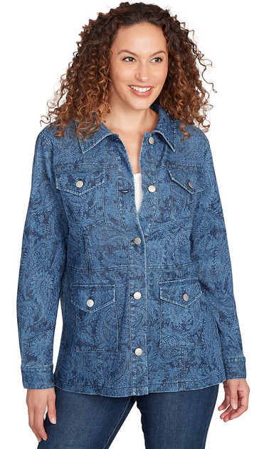 ジャケット・アウター GYPSY & SONS Pile JKT Dark Navy Paisley ジャケット・アウター GYPSY & SONS Pile JKT Dark Navy Paisley