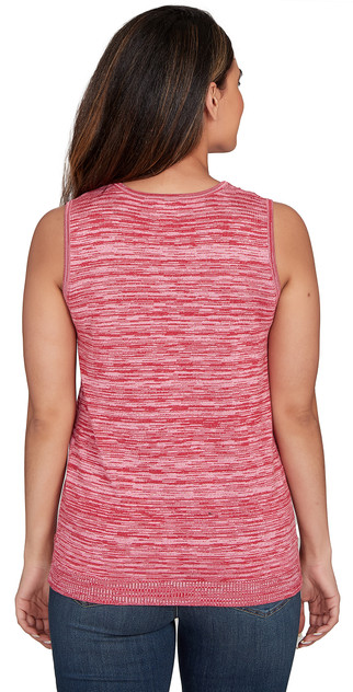 SWEATER *PLUS* SANGRIA SCOOP NK TANK SWEATER *PLUS* SANGRIA SCOOP NK TANK