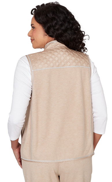 VEST *PETITE* FAWN QUILT