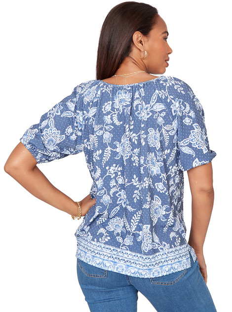 BRIGHT NAVY MULTI