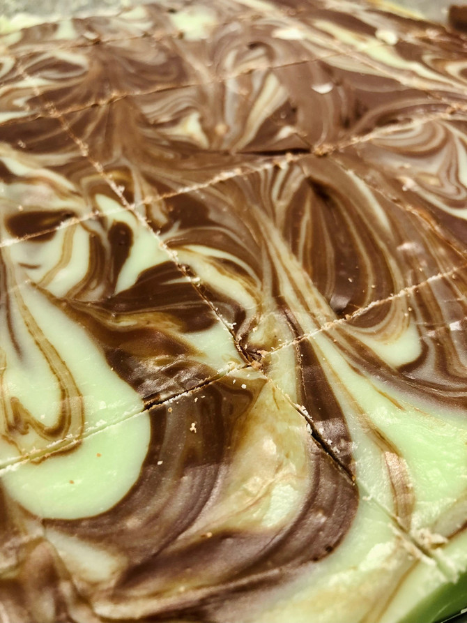 CHOCOLATE MINT FUDGE  - .5 POUND