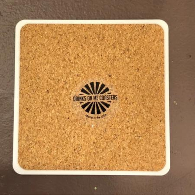 LEFT UNSAID COASTER