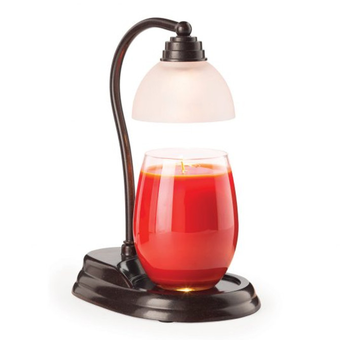 BRNZ AURORA LAMP CANDLE WARMER